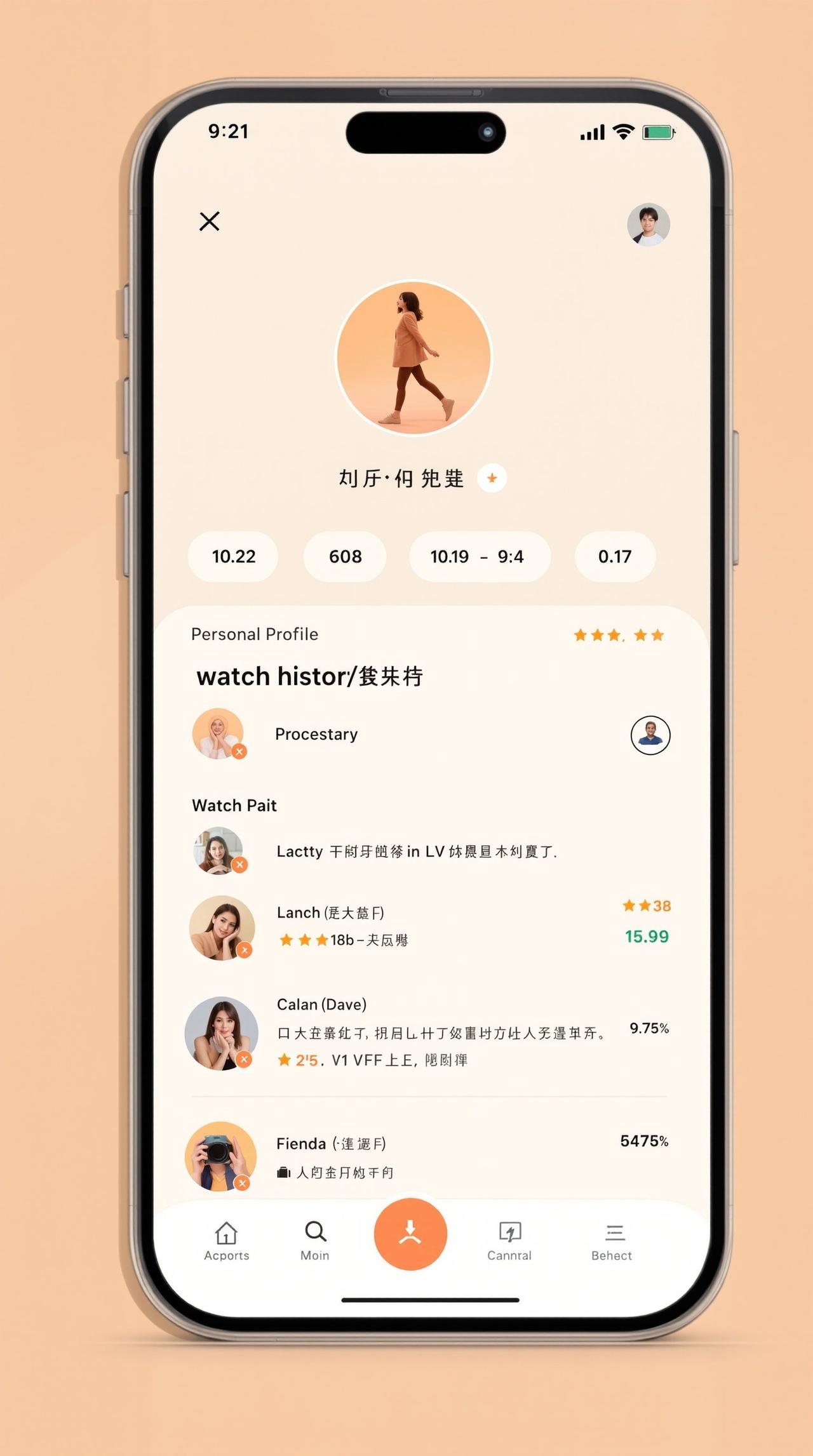 飘零影院APP个人中心